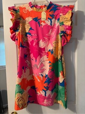 Bright and colorful Jodifl dress!